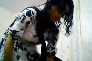 Amateur Indian sweetheart taking shower in front of camera