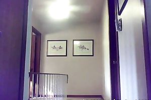 Trying her fresh hot and taut underware on camera