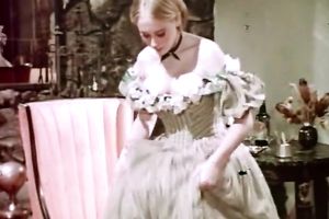 Busty whorish blondie acquires wonderful muff diving provided by her lengthy haired perverted BF