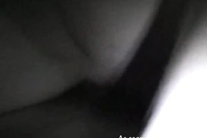 Zesty and slim whore is obviously hungry for rod