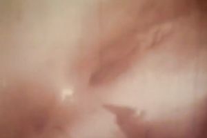 Hot and busty pale skin classic babe in carnal solo act