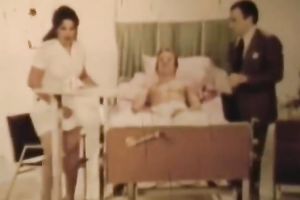 Hot and busty pale skin classic babe in carnal solo act