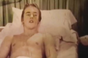 Hot and busty pale skin classic babe in carnal solo act