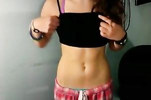 I know how to keep my body in shape and I am damn proud of my flat abdomen