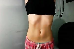 I know how to keep my body in shape and I am damn proud of my flat abdomen