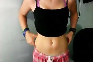 I know how to keep my body in shape and I am damn proud of my flat abdomen