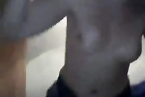 Big-assed college slutty wife sucks my shlong in advance of taking it in her muff