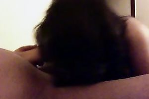 My super talented GF knows how to engulf my rock hard rod