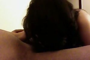 My super talented GF knows how to engulf my rock hard rod