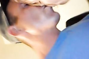 Filthy dilettante hotwife engulfing big schlong balls unfathomable in bawdy POV movie