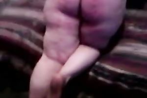 Busty chunky non-professional cougar dirty slut wife well done after sex games in daybed