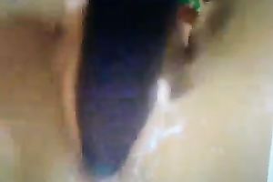 Check out the marvelous soaked and hairless bawdy cleft of my black cock sluts