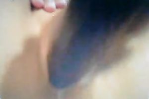 Check out the marvelous soaked and hairless bawdy cleft of my black cock sluts