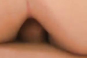 Juggy skank with dyed hair sucks my shlong after vehement sex