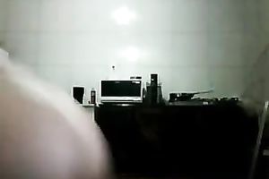 Pallid raven haired web livecam nympho nude her really astounding bubble a-hole