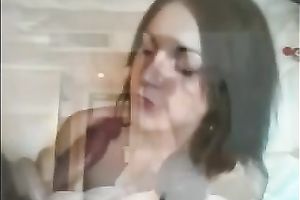 My fantastic secretary sucks my boner and receives screwed and facialed