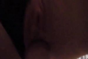 Awesome buxom slim dark brown honey with large mambos was riding me