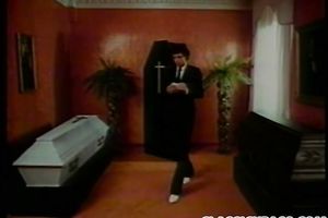 Slutty and whorish house maid seduces gorgeous dark brown