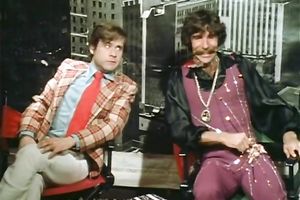 Marvelous classic redhead bimbo on the floor having sex