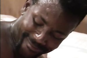 Exquisite blonde milf hottie with her dark ally on the daybed