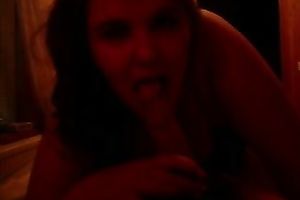 One night stand sex with a perverted brunette milf wench