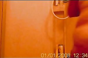 My disgusting bulky white wife shaves her loose snatch in the shower