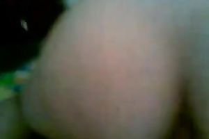 Big pale skin ass rode on my rod in reverse cowgirl pose