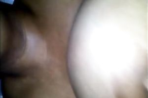 big beautiful woman dark paramour playing with her zeppelins while fingering herself