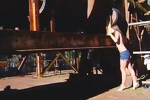 My wonderfully sexy girlfriend Violetta can't live without being undressed