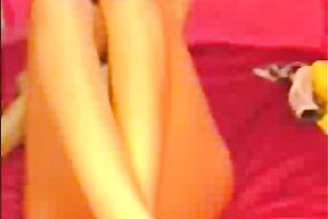 Stunning sexy web camera slut riding a vibrator like a pro