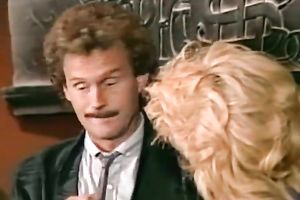 Two classic white brunettes in the old style bathtub