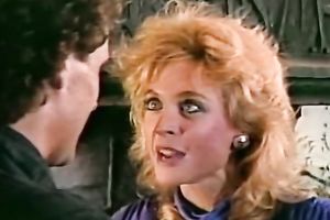 Two classic white brunettes in the old style bathtub