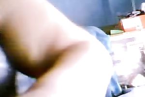 I love rubbing my corpulent love tunnel in front of the camera