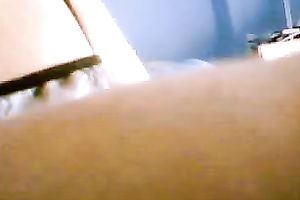 I love rubbing my corpulent love tunnel in front of the camera