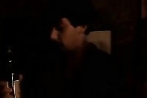 Hot blond playgirl loved to jerk off her friend's dick and then suck it