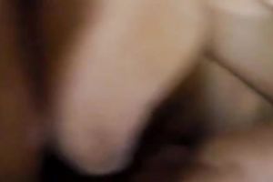 Kinky girlfriend of mine is busy with teasing her own cunt with pink toy