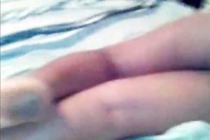 My hawt Sri Lankan cute babe lying nude in my bed