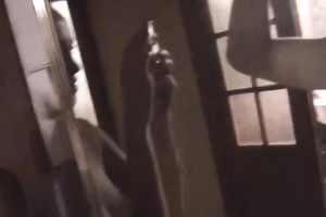 Skinny blonde legal age teenager got bulky arse jizz flow in non-professional sex clip