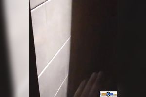 Skinny blonde legal age teenager got bulky arse jizz flow in non-professional sex clip