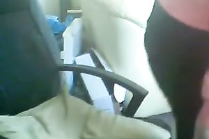 Charming dark brown babe demonstrates me her assets on web camera