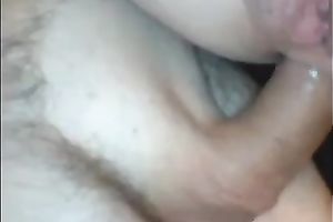 Stretching my wife's booty gap in a missionary position