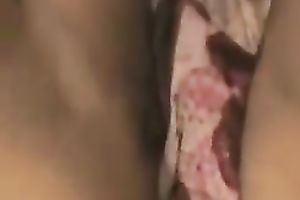 Lady with plump body and giant booty was teasing her own cunt