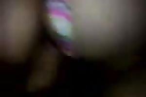 Riding on top of my penis in reverse cowgirl style on POV home sex video