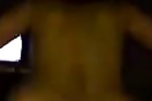 Riding on top of my penis in reverse cowgirl style on POV home sex video