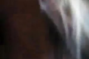 Nasty hottie with well-matured mambos is riding her lover's 10-Pounder like a boss