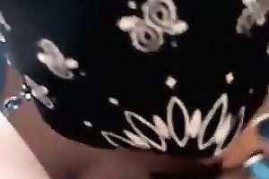 Blindfolded horn-mad hotwife of my buddy gives him a great oral job