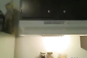 Slutty and perverted dark brown loved to ride plastic marital-device