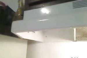 Slutty and perverted dark brown loved to ride plastic marital-device