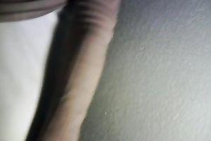 Sensual milf rubs her slit and booty during a intimate show