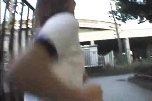 My fascinating GF likes having her milk sacks touched just now after jogging